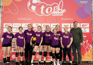 “Top! kauss” finālsacensībās volejbolā 21. kausa izcīņā JEPVĢ komanda izcīna augstvērtīgāko 5. vietu