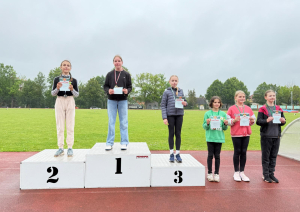 Aizvadītas Preiļu novada BJSS vieglatlētikas sacensības četrcīņā U-10,U-12 grupām