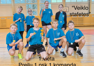 Skolu sacensības “VEIKLO STAFETES” Galēnos