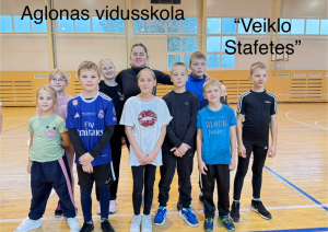 Skolu sacensības “VEIKLO STAFETES” Galēnos