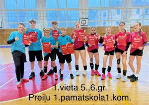Zināmi sacensību “top!Kauss 2026” Preiļu skolu komandām volejbolā finālisti