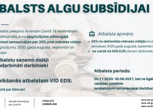pieteikties valsts atbalstam par februāri