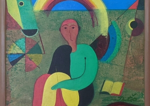 Pētera Postaža gleznu dāvinājums