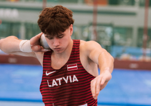 Preiļu novada Bērnu un jauniešu sporta skolas vieglatlēti startē Latvijas valsts U-18 izlasē