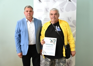 Pašvaldībā tika sveikti Latvijas X Jaunatnes olimpiādes Valmierā laureāti, dalībnieki un viņu treneri