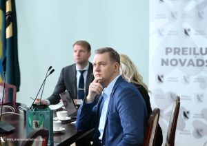 Preiļu novadā viesojās Klimata un enerģētikas ministrs Kaspars Melnis