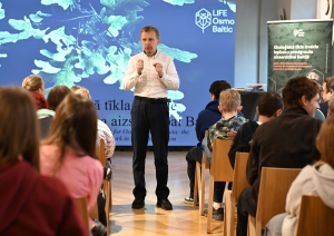 Preiļu muižas kompleksa un parka teritorijā tiek realizēts projekts "Meža dienas 2026"