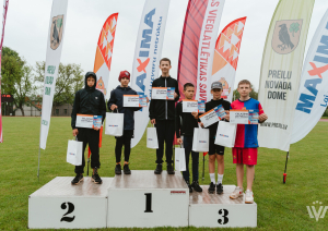 Pieci Preiļu novada Bērnu un jauniešu sporta skolas jaunie vieglatlēti startēs LVSxMaxima kausa finālā