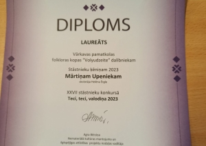 Noslēdzies tradicionālais stāstnieku konkurss “Teci, teci, valodiņa 2023”