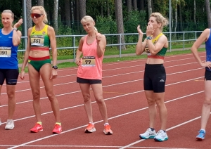 Godalgas no Baltijas čempionāta vieglatlētikā vecmeistariem atceļo uz Preiļiem