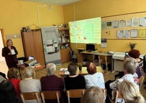 Seniori tikās pasākumā “Kā dzīvot ilgāk un justies labāk!”