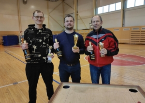 Sveicam uzvarētājus Preiļu novada individuālajā čempionātā novusā!