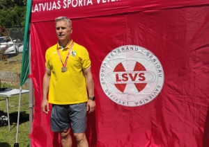 Preiļu novada sportists pārraksta vieglatlētikas vecmeistaru rekordu tabulu