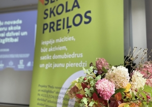 Preiļos atklāta senioru skola