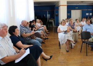 Preiļu novada domes vadība un deputāti tiekas ar Aglonas pagasta pārvaldes speciālistiem
