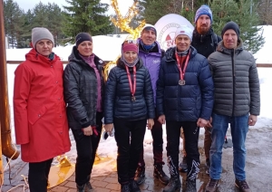 Novadniekiem godalgas Latvijas veterānu sacensības slēpošanā un  Latvijas čempionātā biatlonā