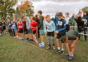 Preiļu novada BJSS vieglatlētu starti Latvijas čempionātā krosā