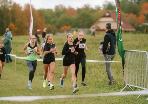 Preiļu novada BJSS vieglatlētu starti Latvijas čempionātā krosā