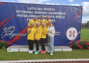 Preiļu sportisti 12 reizes kāpa uz goda pjedestāla LSVS Pašvaldību 62. sporta spēlēs vieglatlētikā