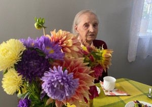 SAC "Aglona" kliente Jūlija Bramane svin 90 gadu jubileju 