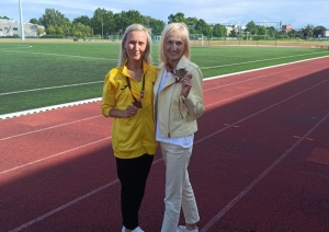 Preiļu novada vecmeistariem 14 medaļas LSVS 63. sporta spēlēs vieglatlētikā