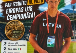 Raivim Bogotajam augsts sasniegums Eiropas U18 čempionātā