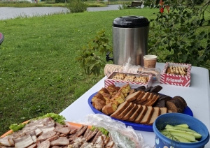 Vējainie sporta svētki Preiļu pludmalē