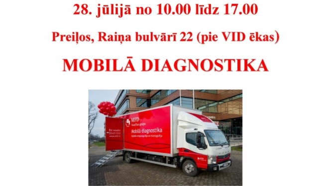Mobilā diagnostika Preiļos