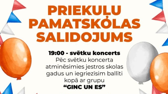 Priekuļu pamatskolas salidojums