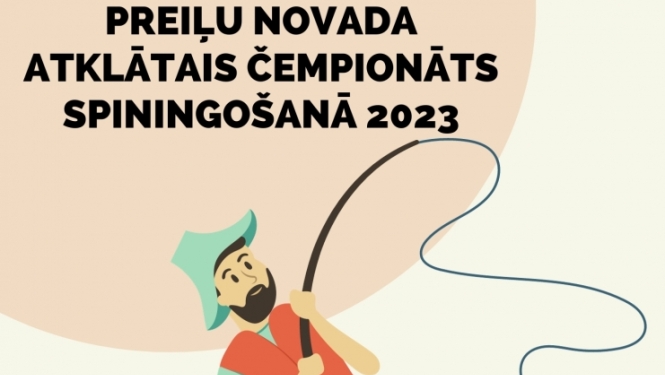 Preiļu novada atklātais čempionāts spiningošanā 2023