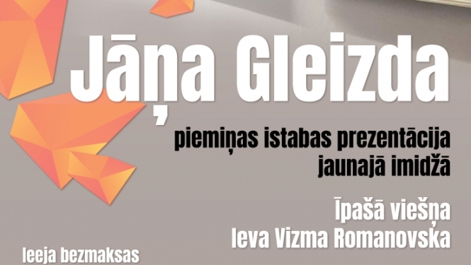 Jāņa Gleizda piemiņas istabas prezentācija jaunajā imidžā