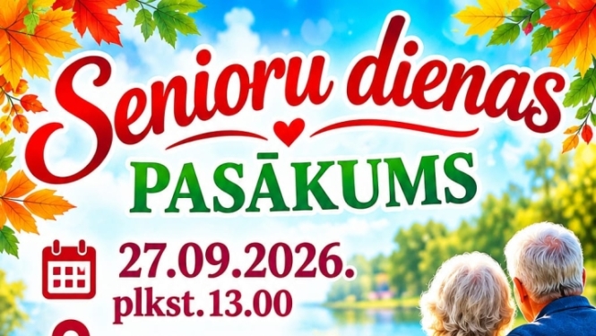 Senioru dienas pasākums