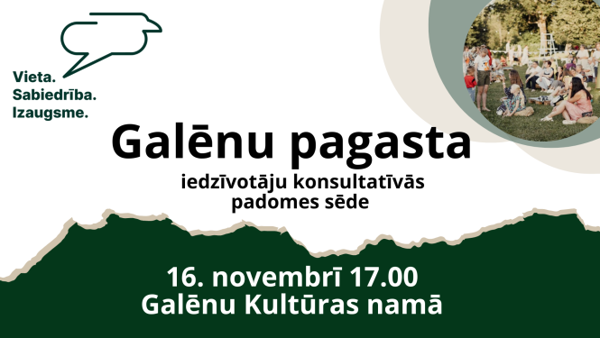 Galēnu pagasta iedzīvotāju konsultatīvās padomes sēde