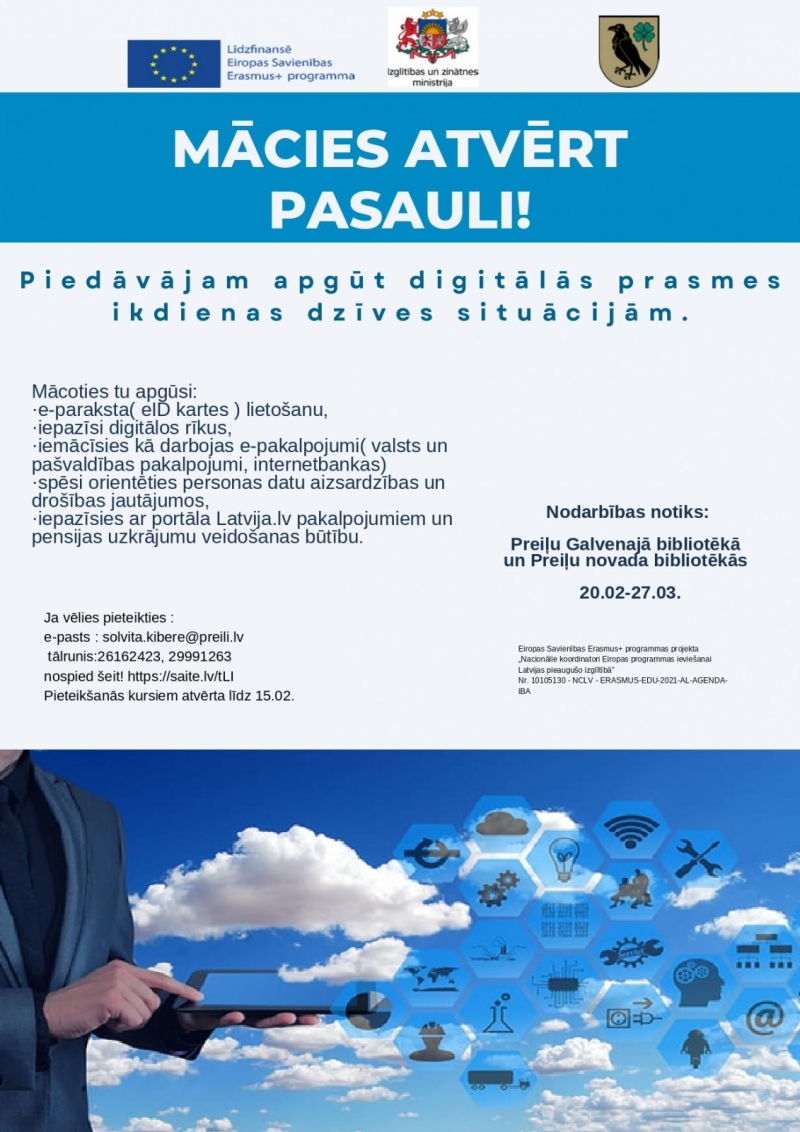 mācies atvērt pasauli