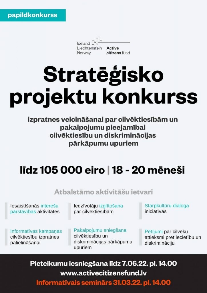 projektu konkurss