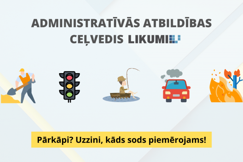 Likumi.lv aicina izmantot Administratīvās atbildības ceļvedi