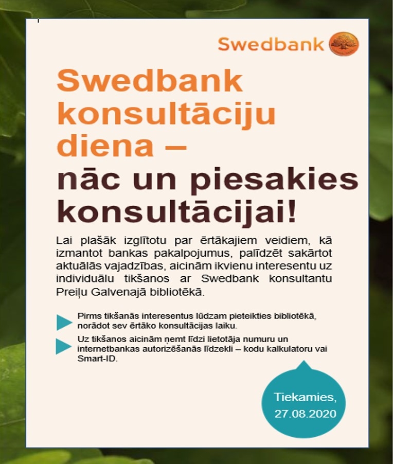 Swedbank konsultāciju diena