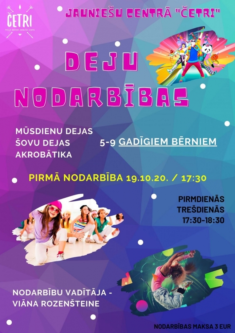 deju nodarbības