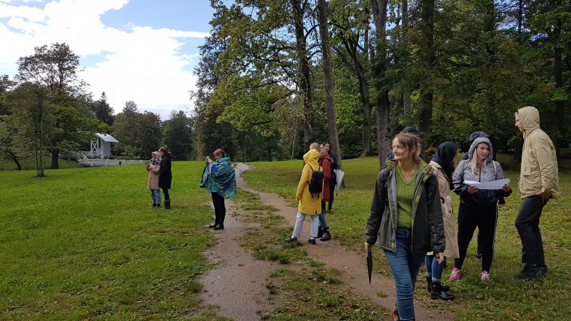 LLU Vides un būvzinātņu fakultātes studenti