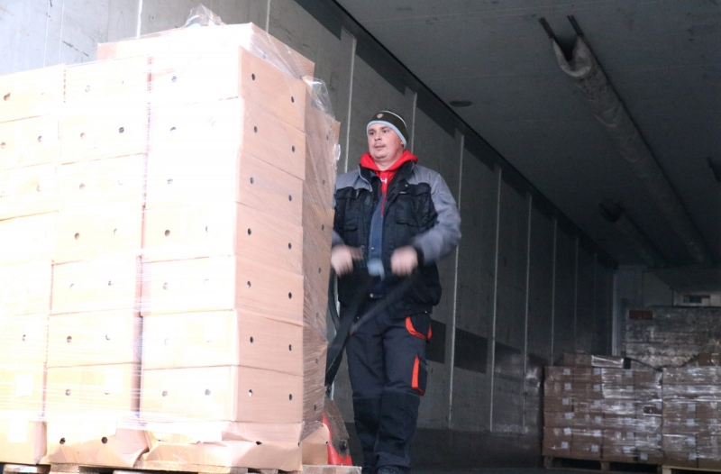 A/S “Preiļu siers” sarūpējusi palīdzības kravu Ukrainas pilsētai Ņižinai 2