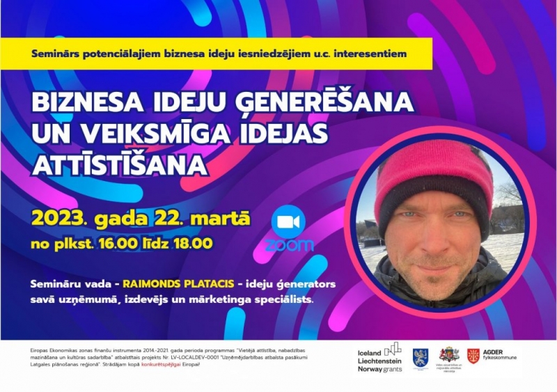 Biznesa ideju ģenerēšana un veiksmīga idejas attīstīšana