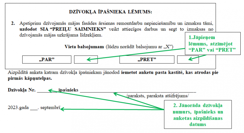 SIA “PREIĻU SAIMNIEKS” īstenos daudzdzīvokļu mājas Celtnieku ielā 11 dzīvokļu īpašnieku aptauju jumta remontdarbiem