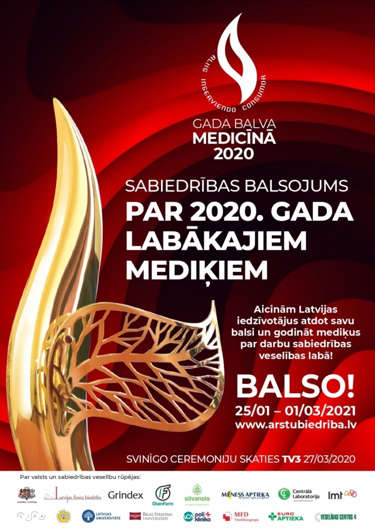 Gada balva medicīnā 2020