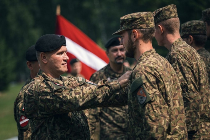 Zemessardzes 36. kaujas atbalsta bataljona karavīri