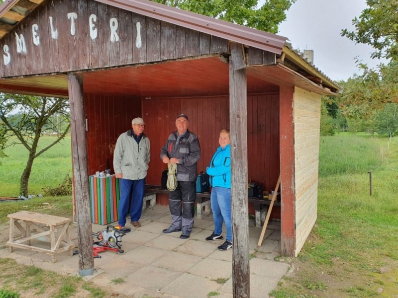 mazā granta projekts “Pietura-ciema vizītkarte