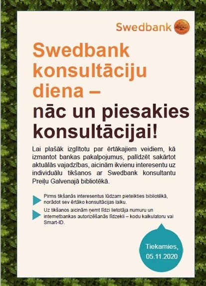 Swedbank individuālās konsultācijas
