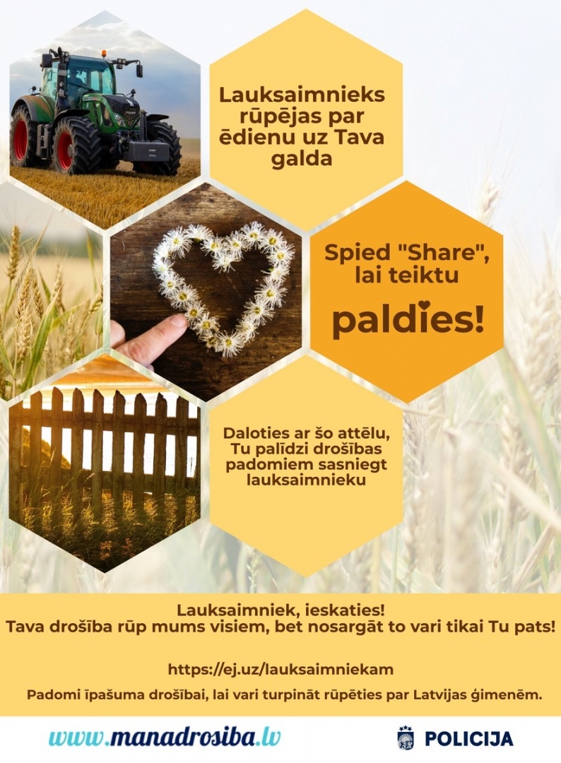 Padomi lauksaimnieka īpašuma drošībai