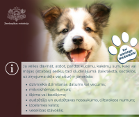 Esi atbildīgs dzīvnieka īpašnieks!