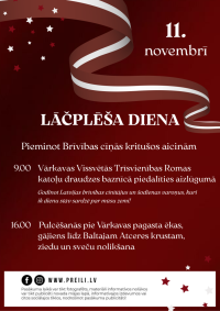 Lāčplēša dienas norises Vārkavas pagastā