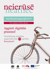 Pieteikšanās mācībām pieaugušajiem digitālo prasmju apguvei pagarināta līdz 24. aprīlim